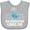 AC-Heather Grey, variant on Inktastic My Godmother Loves Me Boys or Girls Baby Bib