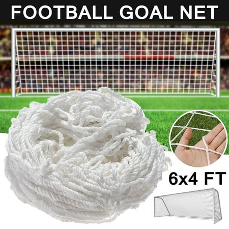 Goal Post Nets Grtxinshu 6x4FT Football Soccer Net Replacement Soccer Goal Post Junior Sports Training,Soccer Net ()