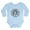 Sky Blue, variant on CafePress - Medusa - Long Sleeve Cotton Baby Bodysuit