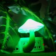 thumbnail image 3 of Maytalsory Sensor Night Light Mushroom LED Lamp US Plug Romantic Colorful Home Decor green, 3 of 3