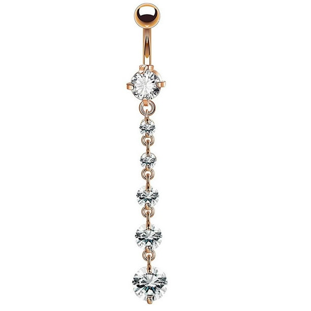 Hot6sl Ofertas y Liquidaciones Anillos para Ombligo de Acero Quirórgico Actualizados con Forma de Ombligo