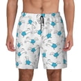 thumbnail image 2 of Picia Dachshund Dog Puppy pattern Mens Swim Trunks with Compression Liner Stretch Beach Shorts Quick Dry with Zipper Pockets No-Chafing Board Shorts-3X-Large, 2 of 9