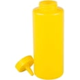 thumbnail image 4 of TrueCraftware- Set of 12 Squeeze Condiment Dispensing Bottles 12 oz Yellow- Plastic Squeeze Bottle For Sauces Spreads Ketchup Mustard Mayo Hot sauces and Olive oil, 4 of 7