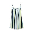 thumbnail image 2 of Fankiway Femmes Casual V-Neck Bandage Sans Manches Impression Veste en Vrac Robe de Bride, 2 of 5