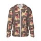 thumbnail image 1 of Fotbe Cut Pug Chaqueta con Protección Solar UPF 50+ para Hombre y Mujer, Camisa con Capucha y Bolsillos-Large, 1 of 7