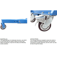 thumbnail image 6 of Manual Hydraulic Drum Handler Oil Drum Carrier 992LBs with Telescopic Legs, 6 of 19