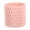 Pink, variant on 360 Rotating Desk Organizer, Spinning Pen Holder for Office Supplies & Makeup Brush Holder, 5-Slot Desktop Storage Caddy, Aesthetic Ripple Design, Grey