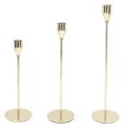 thumbnail image 4 of Candlesticks Holder Set, Candle Sticks Long Holder All Metal Structure Multi Purpose  for Weddings for Restaurants, 4 of 8