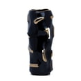 thumbnail image 6 of Black Ceramic Vase, Fresh Flower Vase, Golden Highlights, Abstract Design, 6 of 6