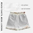 thumbnail image 3 of FORMRS Boys Swim Trunks Quick Dry Mesh Liner Boardshorts Sizes XS-XL, Fall Pumpkin Pattern, 3 of 7