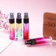 thumbnail image 6 of 1 Set 9 Packs 10ml Rainbow Color Glass Spray Bottle Refillable Fine Mist Spray Bottle for Perfume Essential Oil, 6 of 7