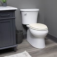 thumbnail image 3 of Asiento de inodoro con bisagra fácil de limpiar y cambiar, Alargado, Alargado, 3 of 8
