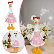 Garden Duck Statue Ornament, Outdoor Animal Sculpture - Resin Decorative Artwork for Patio Yard, Ornament Figurine(A)