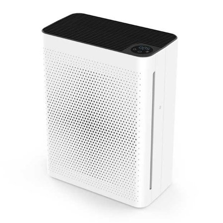 Aluratek HEPA Air Purifier for Mid-Sized Rooms  White