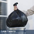 thumbnail image 5 of Toplive Trash Bags 13 Gallon 50 Count Garbage Bags [Extra Thick][Leak Proof] Rubbish Bags Wastebasket Bin Liners for Home Office Trash Can-Black, 5 of 7
