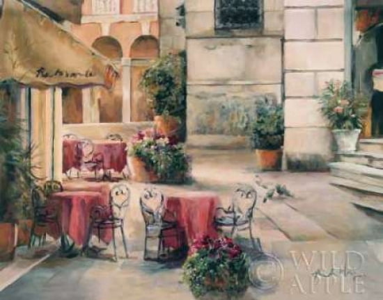 Plaza Cafe Canvas A