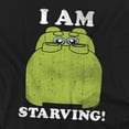 thumbnail image 2 of Hungry Hungry Hippos Im Starving Women's T Shirt, Black, Medium, 2 of 6
