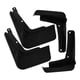 thumbnail image 1 of Juego de 4 guardabarros delanteros y traseros para coche, compatibles con camionetas, color negro., 1 of 6