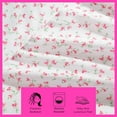 thumbnail image 4 of Betsey Johnson Ballet Floral Pink Full Sheet Set, 4 of 7