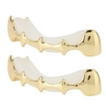 thumbnail image 3 of Plated Teeth Brace, Irregular Compatible Hip Hop Brace  for Music Concerts for  for Party Gold,Silver, 3 of 7