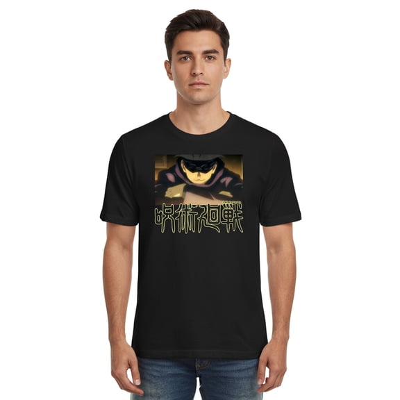Jujutsu Kaisen T-Shirt Men's Satoru Gojo Design Adult Short Sleeve Tee