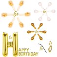 thumbnail image 2 of Decoración Globos Set Cumpleaños Decoración Oro para Fiesta de Cumpleaños oso de fresa Electrónica, 2 of 2