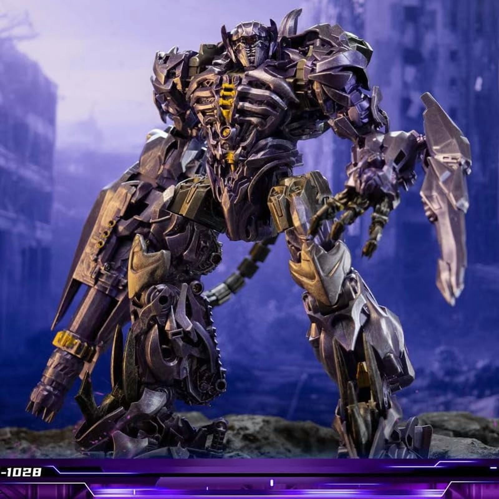 Shockwave Figure Transform Shape Standing Shockwave Action Figures 20cm/7.9inch PVC Characters Handicrafts Souvenirs for Anime Fans Gifts