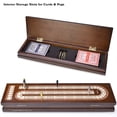 thumbnail image 3 of Juego de mesa Cribbage AMEROUS Wooden con cierre magnético, 3 of 9