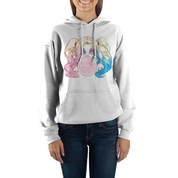 DC Comics Harley Quinn Hoodie Sweatshirt-3X-Large