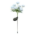 thumbnail image 3 of 7-Head Solar Peony Flower Light Set - Outdoor LED Garden Decor for Pathways Yards and Terrace Romantic Lighting, 3 of 6