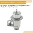 thumbnail image 5 of Unique Bargains Fuel Pressure Regulator Fuel Pump Regulator for Chevrolet Cavalier 2003-2004 No.PR286 Metal Corrosion Resistant 20-70 Psi 1 Pcs, 5 of 6
