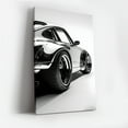 thumbnail image 3 of Black and White Sports Car Canvas Wall Art &ndash; Modern Automotive Decor, 3 of 10