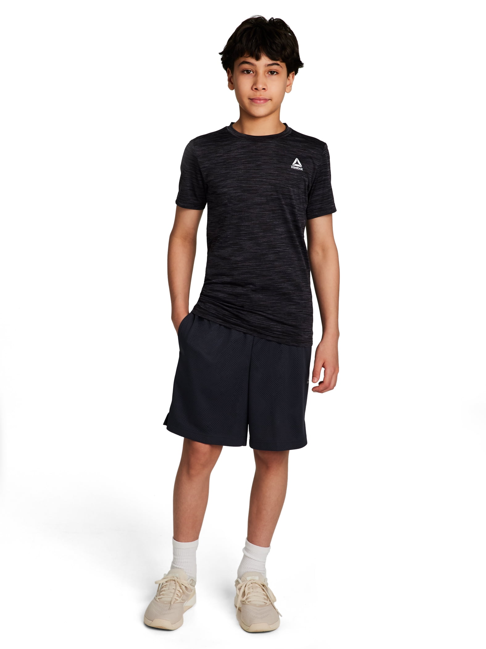 Reebok Boy's Athletic Stride 2-Pack Performance T-Shirt, Sizes 4-18