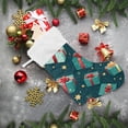 thumbnail image 6 of Ryvnso Christmas Stockings Christmas Gifts and Stars 17.7" Large Stocking Decoration 1 Pack, 6 of 7
