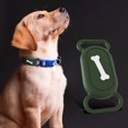 thumbnail image 4 of Funda de silicona Wdftyju Soporte impermeable para collar de perro Samsung Galaxy SmartTag2 verde, 4 of 9
