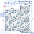 thumbnail image 5 of Pioneer Flower Floral Print Pattern Toddler Nap Mats for Kids Preschool,Sleeping Mat Bag or Kids,Toddler Sleeping Bag,Toddler Nap Mat or Daycare, 5 of 6