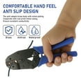thumbnail image 6 of 1 Set Multi Size Nickel Plated Brass Crimp Tool Professional Cable Termination（), 6 of 9
