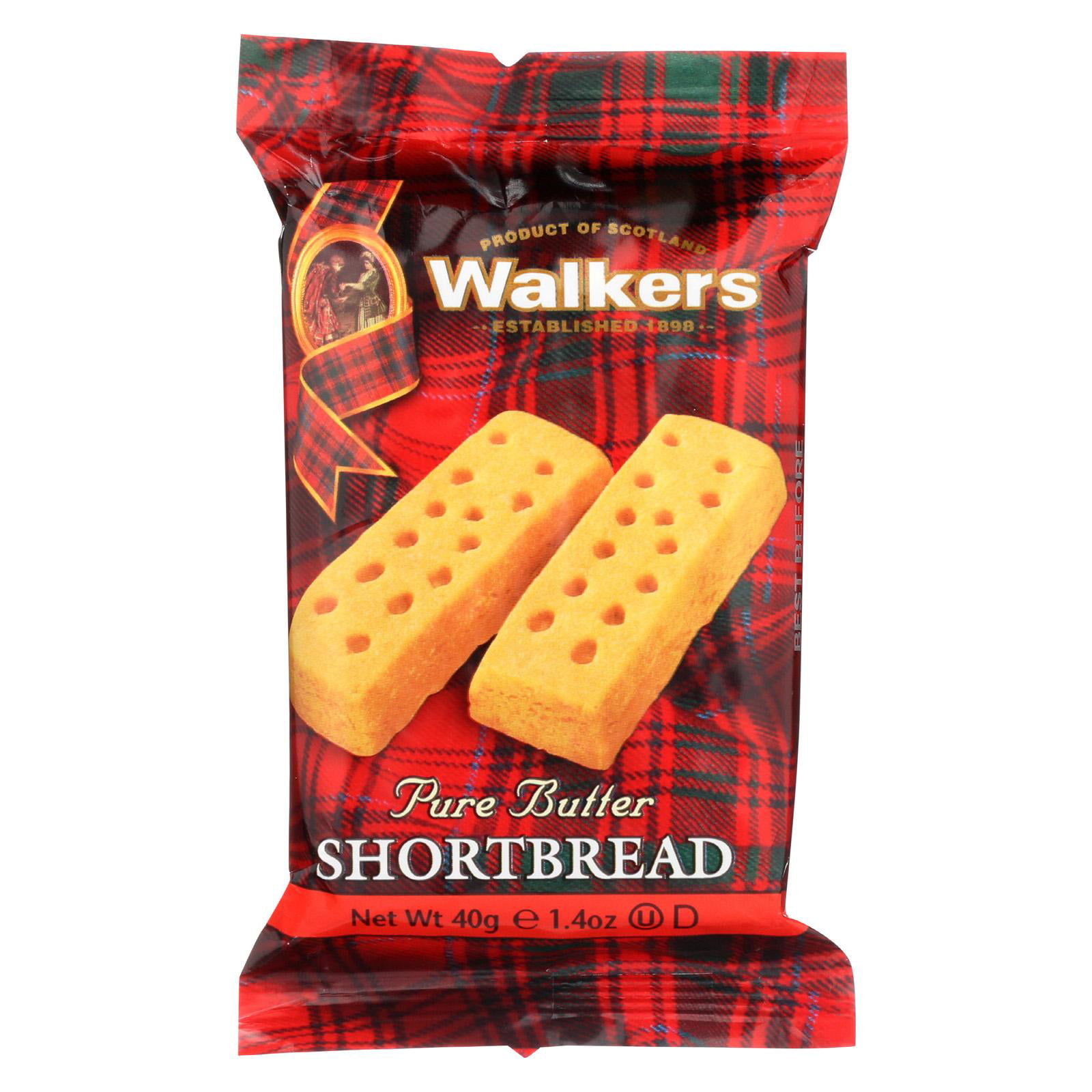 Walkers Shortbread Cookies, Pure Butter Shortbread Fingers, 40 G.4 ...