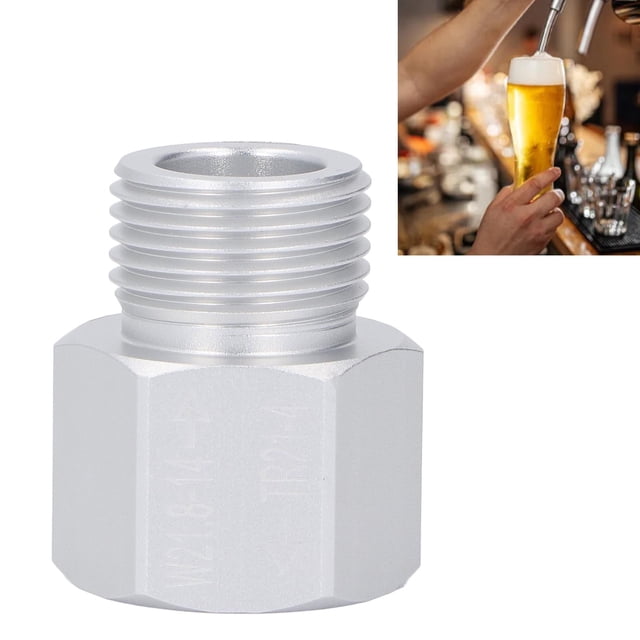 Adaptador De Botella De Refresco, TR21 4 A W21.8 14 Convertidor De Cilindro De Refresco De Tamaño Preciso Profesional Para Reemplazo