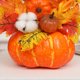 thumbnail image 3 of Accesorios de Decoración de Otoño Ticfox Festival de la cosecha Halloween hoja de arce Girasol Simulación calabaza 30x23 cm plástico PVC, 3 of 10