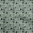 thumbnail image 1 of oneOone Polyester Spandex Mint Green Fabric Nostalgia Coffee Craft Projects Decor Fabric Printed By The Yard 56 Inch Wide-BG, 1 of 5