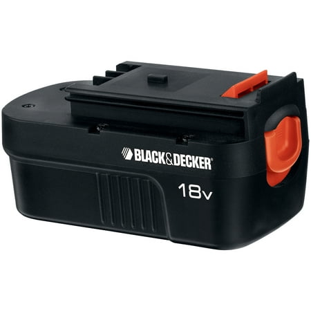 BLACK+DECKER 18V Battery, 1.0Ah,NiCd HPB18 (Best 18v Battery Drill)