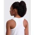 thumbnail image 5 of CRZ YOGA Girls Seamless Athletic Tank Tops Waist Length Active Dance Casual Racerback Sleeveless Shirts Kids Teen, 5 of 6