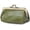 Green, variant on Genuine Leather Clutch Bag for Women Kiss Lock Wallet Retro Coin Purse Coin Organizer Cute Purse