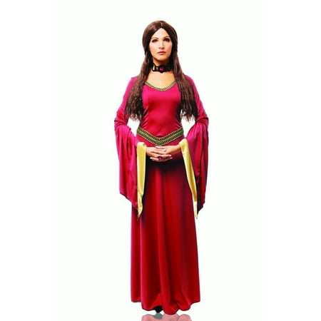 Red Witch Womens Adult Game Of Thrones Melisandre Halloween Costume