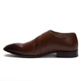 thumbnail image 2 of New Men's 97719 Leather Lined Double Monkstrap Almond Toe Slip On Loafers Shoes, 2 of 3
