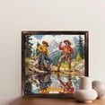 thumbnail image 6 of Western Cowboys Art Wooden Sign Wall Plaque - Vintage Art Decoration, Wall Decoration - Ideal Gift For Home Decoration, Living Room, Bathroom, Bedroom, Garden, Dining, Bar, Cafe, Festival Party Dec, 6 of 7