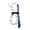 White rope blue grip, variant on CEORPER Golf Swing Trainer Rope Golf Power Resistance Trainer Golf Practice Supply