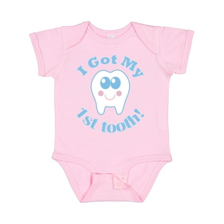 

Inktastic I Got My First Tooth Baby Boy Gift Baby Boy or Baby Girl Bodysuit