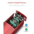 thumbnail image 3 of Inversor de corriente BESTEK 500 W DC 12 V a 110 V AC con cargador USB, 3 of 8